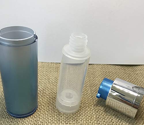 TVOIP 3PC 30ml ротатибилна празна козметика без воздух празна пумпа за шишиња празно пластично преработка шише со шише без аеродромска