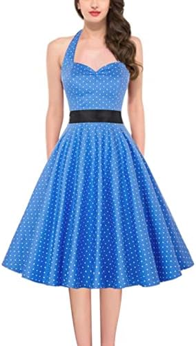 Миашуи средна должина летни фустани лето женски 1950 -ти гроздобер фустан брокада висечки врат печатење чипка на вратот фустан за вратот за вратот за вратот за врато?