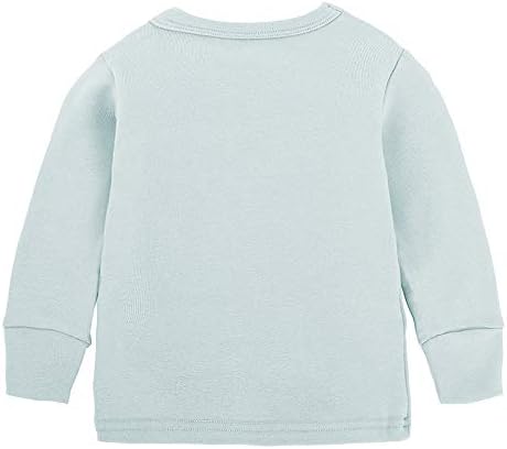 Hyxfjits Бебе девојки Момци Термички долна облека Поставете памучна база на памук, меки топли џеми