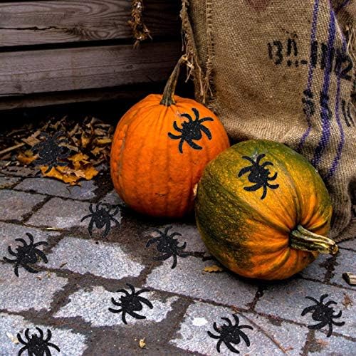 12 парчиња Ноќта на вештерките не-ткаени лепенка симпатична налепници за пајаци на пајаци