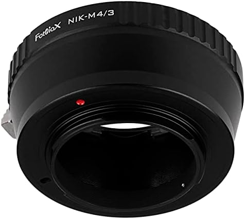 Адаптер за монтирање на леќи Fotodiox - Nikon Nikkor F Mount D/SLR леќи до микро четири третини монтирање на телото на камера без огледала
