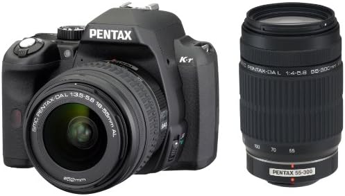 Pentax K-r 12.4 Mp Дигитална SLR Камера со 3.0-Инчен LCD и 18-55mm f/3.5-5.6 и 55-300mm f/4-5, 8 Леќи