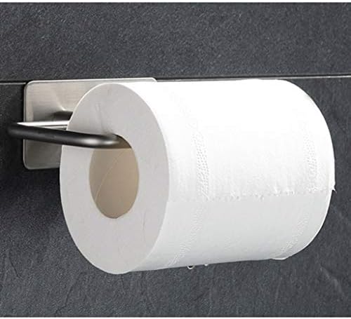 Држач за тоалетна хартија поставена од tjид TJLMZ ， држач за тоалетна хартија за бања за бања кујнски wallид, монтиран од не'рѓосувачки челик,