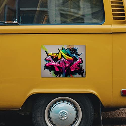 Американски Графити Автомобил Магнет 2 ПАРЧИЊА-Кул Автомобил Магнет-Графички Налепница
