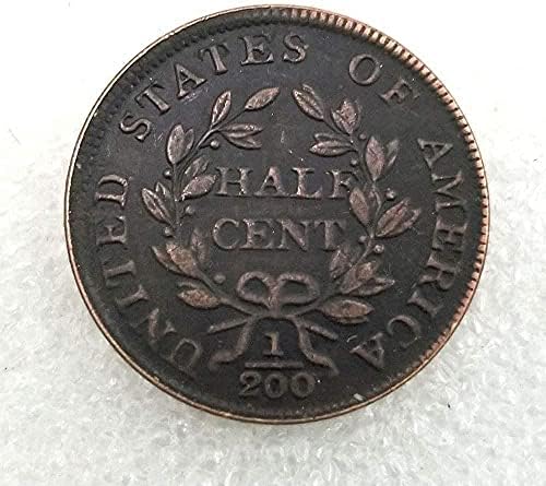 Предизвик Монета 1805 Среќа Морган Никел Комеморативна Монета Нециркулирани Стариот Американски Монета Колекција Монета Занаети Сувенир Декорација