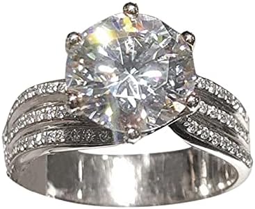 2023 година Нова свадба жени за девојка Невестата прстен за специјален прстен за накит за накит за накит на обемни прстени накит