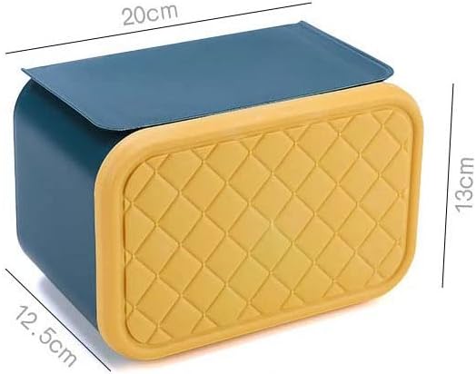 Genigw мултифункционален држач за тоалетна хартија водоотпорен тоалетно ткиво кутија за складирање wallид за бања за бања додатоци за додатоци