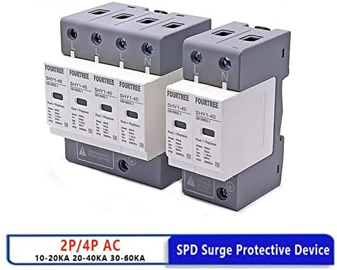 MGTCAR AC SPD Заштита на пренапони 2P 3P 4P 10〜20KA /20〜40KA /30KA〜60KA HOUSE Lightning Protector Now-напон заштитен уред