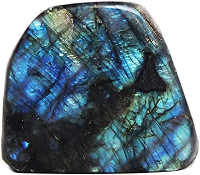 Природна лабрадорит Слободна форма на камен неправилен облик на скапоцен камен заздравување на минерали минерали реики чакра кристална