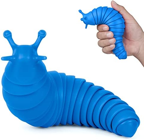Ifiwin Fidget Slug, Sensory Slug Fidget играчки за деца со аутизам и возрасни, сензорни играчки за аутизам, играчки за бебиња, играчки