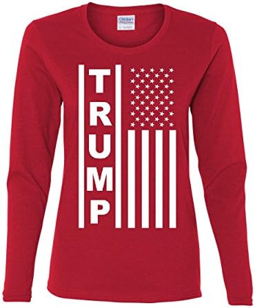 Трамп знаме мага републиканска женска маичка со маица