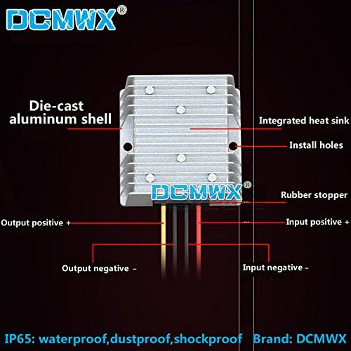 Конвертори на напон на DCMWX® 24V на 28V автоматско засилување на инвертерите за напојување на автомобили за напојување DC18V-36V излез