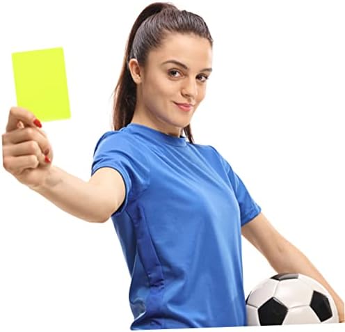 Foytoki 10 парчиња постави Trofeos de фудбалски додатоци за картички за фудбалски судии за фудбалски купони за пенални картички за момчиња