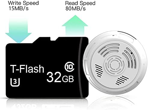 Micro SD картичка 32 GB, додаток за складирање за мини камера, мемориска картичка со голема брзина за кратки видеа запис или