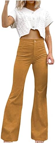 Dreamlascar тенок вклопена панталони за одблесоци женски жени слаби обични панталони подигање јога спорт поставени хеланки панталони