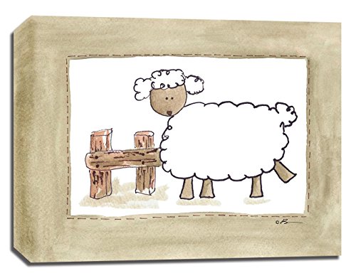Овци Јагне Фарма-24 х 30 Платно