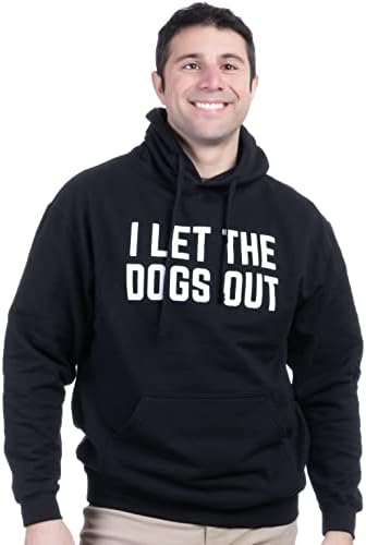Јас ги пуштив кучињата надвор | Смешно кучиња шега шега миленичиња сопственик хумор мажи жени маица