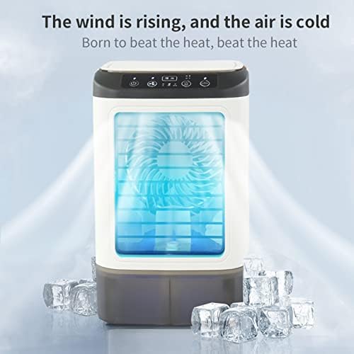 2023 Нов преносен климатик, испарувачки ладилник за воздух во 3 брзини, личен балсам USB воздух со овлажнител за домашна канцеларија,