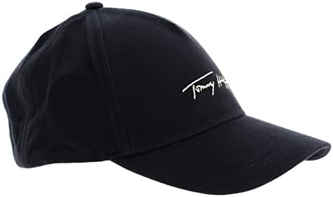 Tommy Hilfiger женско луксузно женско капаче, црно, една големина, црна, една големина најмногу одговара на повеќето