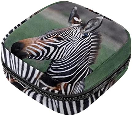 Зебра Животинска Африка Торба За Шминка За Диви Животни, Козметичка Торба, Пренослива Тоалетна Торба За Жени И Девојки