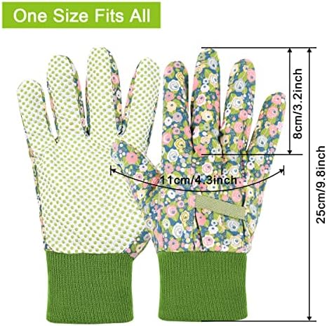 Аинив градинарски ракавици за жени/дами, ракавици кои не се лизгаат градинарски ракавици, удобно трнско доказ за градинарски нараквици