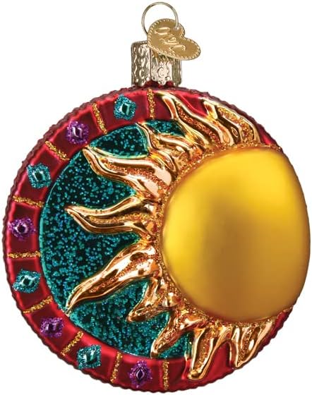 Орнамент за новогодишно стакло од стариот свет со накит за новогодишна елка