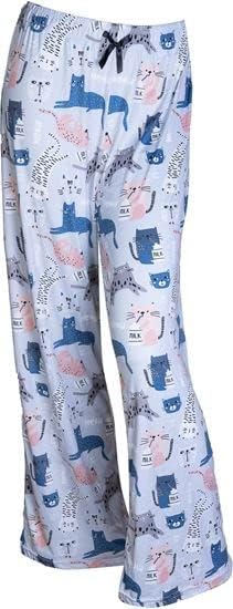 Панталони Аманда Блу пижама - големини на мачки мачки xxs -xxl