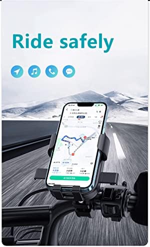 Монтирање на држач за велосипед Телефон, држач за бесплатни телефони со раце, монтирање на велосипед за велосипед за велосипед компатибилен