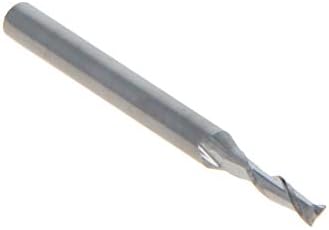 Utoolmart 1/8 инчи Шанк 2мм x 8mm карбид рамен нос крај на мелницата за мелници за ЦПУ рутер битови 2 флејта за акрилен PVC MDF