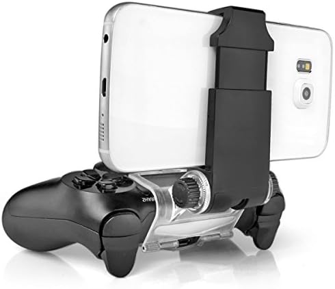 Држач За контролер на игри, Joso Angle Wiew Прилагодлив Држач За Држач За Држач За Паметни Телефони Android ЗА Sony PS4 Dualshock