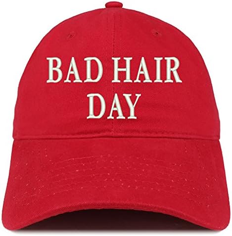 Трендовски продавница за облека лоша коса ден везена четкана памучна тато капа капа