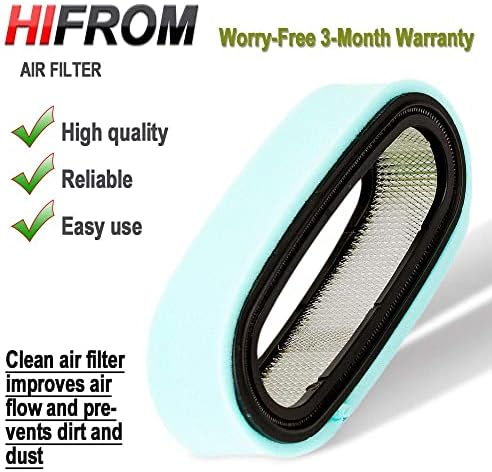 Hifrom Air Filter компатибилен со 394019S 394019 398825 4136 5052H 5052K косилка за трева со 272490S пред филтерот