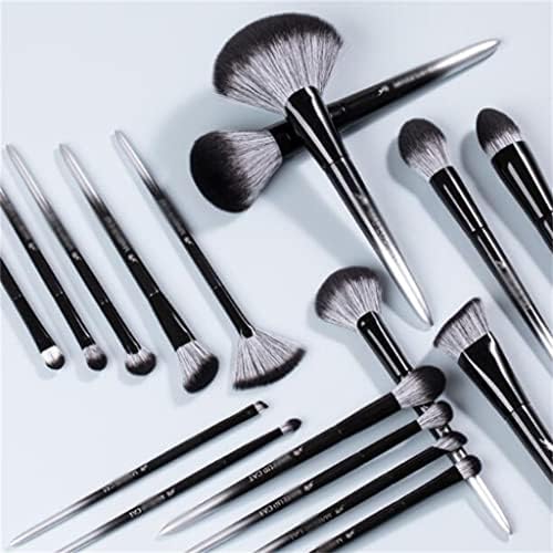 Феер козметичка четка-црна сребрена серија за коса меки четки и професионална алатка за убавина