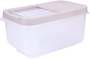 Пластична Кутија За Складирање Ориз НА XJJZ Кофа Запечатена Отпорна На Влага Голем Капацитет Жито Брашно Контејнер Кујна Жито