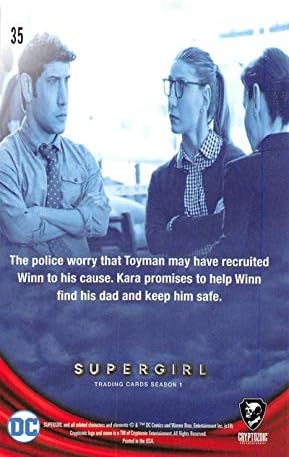 2018 Cryptozoic Supergirl Season 135 Што е официјална картичка за трговија со не-спортски играч во НМ или подобар кондитон