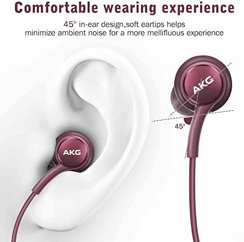 UrbanX 2021 Stereo Headphones for Samsung Galaxy S20 FE, Galaxy S20, Note 20 Ultra, Note 10, Note 10+, Galaxy A33 5G, A53 5G, M52, M53, A73 5G