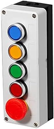 CZKE Start Stop Self Secling Водоотпорен копче за водоотпорно копче Итно стоп Индустриска кутија за контрола на рацете со симбол
