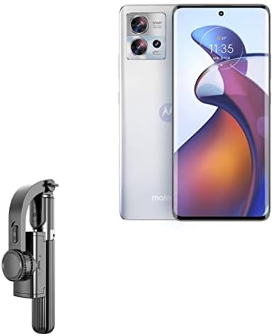 Штанд на Boxwave и монтирање компатибилен со Motorola Moto S30 Pro - Gimbal SelfiePod, Selfie Stick Extendable Video Gimbal стабилизатор