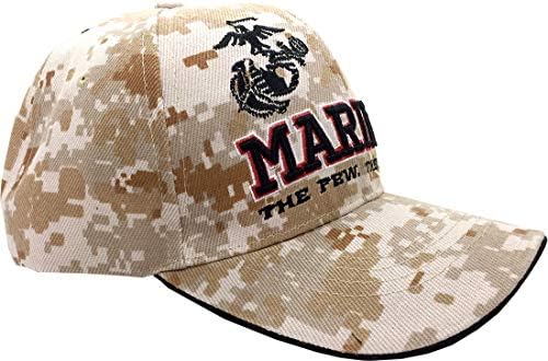 Официјален лиценциран на американскиот поморски корпус, лиценциран украсен амблем капа за бејзбол капа