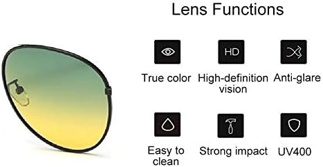 Рунгеар Поларизирана Ноќна Визија УВ400 ХД Очила За Мажи Кои Возат Заштитни Очила