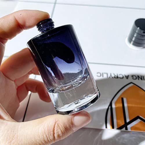 QixiVcom 10 пакет 30 ml мини мирис за прскање шише градиент сино стакло шише миризба за шише за земање мостри за земање мостри за земање шише