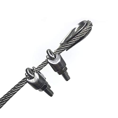Heverp 24pcs 3/16 инчи М4, жица од жица од не'рѓосувачки челик
