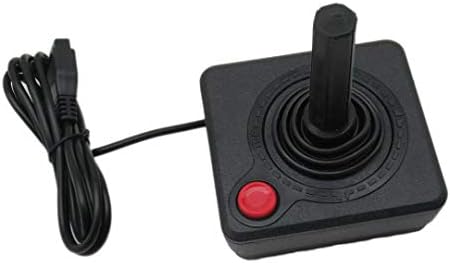 Qblahip Трајни Замена Џојстик Контролер За Atari 2600 Конзола Систем Црна