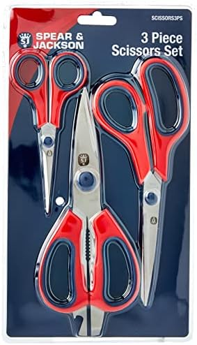 Spear & Jackson Scissors3ps 3 парчиња сет за ножици