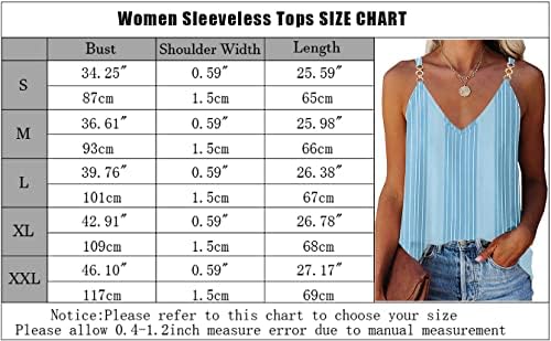 САУКОЛЕ Лето Резервоарот Блузи За Жени V Вратот Жените Мода Без Ракави Врвот Лабава Одговара Обични Ленти Кошули Блуза