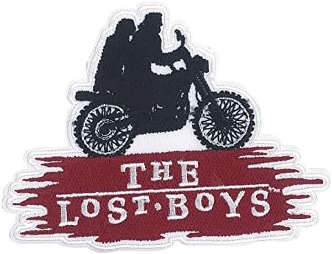 C&D визионерски изгубени момчиња моторцикеј лого лепенка, црвена, бела, црна боја