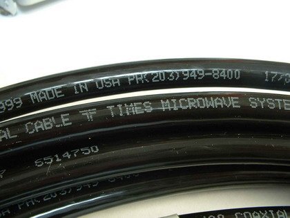 Тајмс микробранова LMR-400 UF Ultra ниска загуба Ултра флекс далекуводот Коаксијален кабел со нас направени N-машки конектори 6 ft-направени во