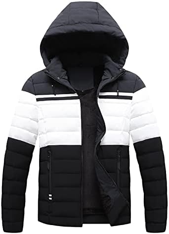Menssdq мантиски палта и јакни, есен плус големина со долги ракави пулвер мажи новини за голф -аспиратор за џемпери Solid1 Solid1