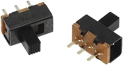Micro Switch RFXCOM 20PCS SS12F17 прекинувач за менување 3 пински 2 датотеки SS12F17G5 рачка со висок 5мм прекинувач за слајд