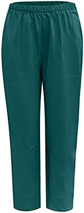 XXBR женски памучни постелнини цврсти панталони во боја за летна плажа Капри Обичен харем Палацо Пајама тренинг удобна јога панталони